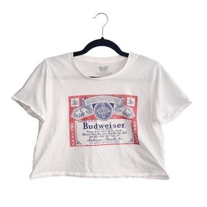 Vintage Budweiser Crop Tee